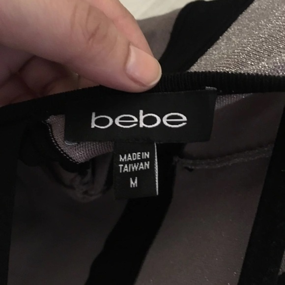 Bebe Striped Bandage Dress - Picture 6 of 6